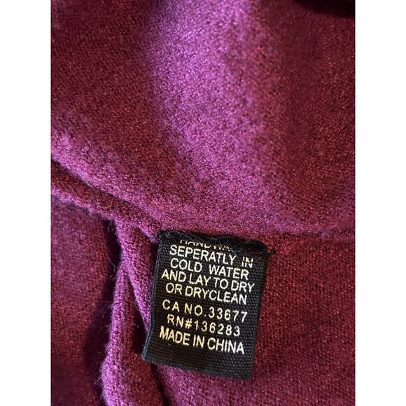 Orange Fashion Village Supersoft Boatneck Sweater O/S Plum - Picture 7 of 7